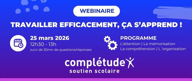 Complétude : Webinaire gratuit