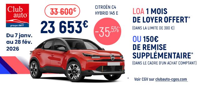 Club auto : offre spéciale