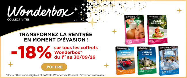 Wonderbox : c'est la rentrée !