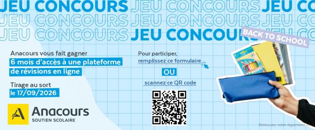 Anacours : tirage au sort gratuit