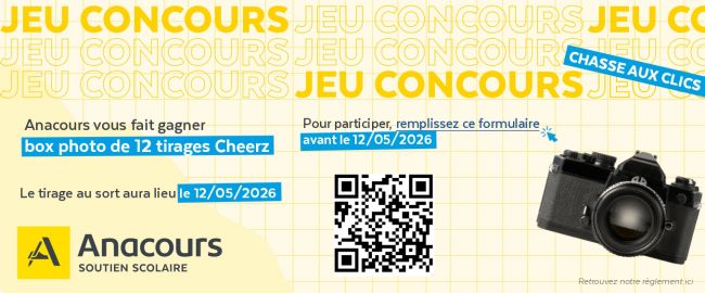 Anacours : Jeu concours gratuit