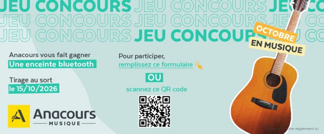 Anacours : Jeu concours gratuit